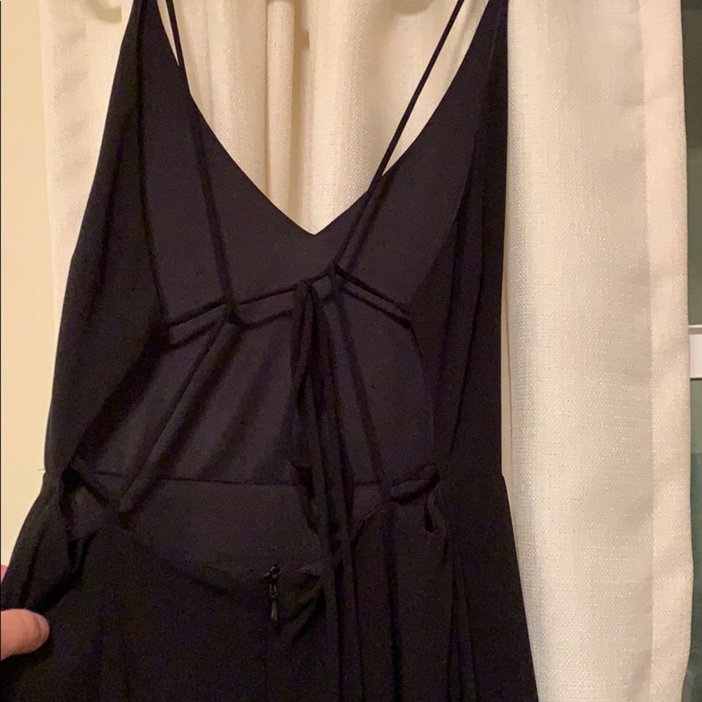 Black maxi dress